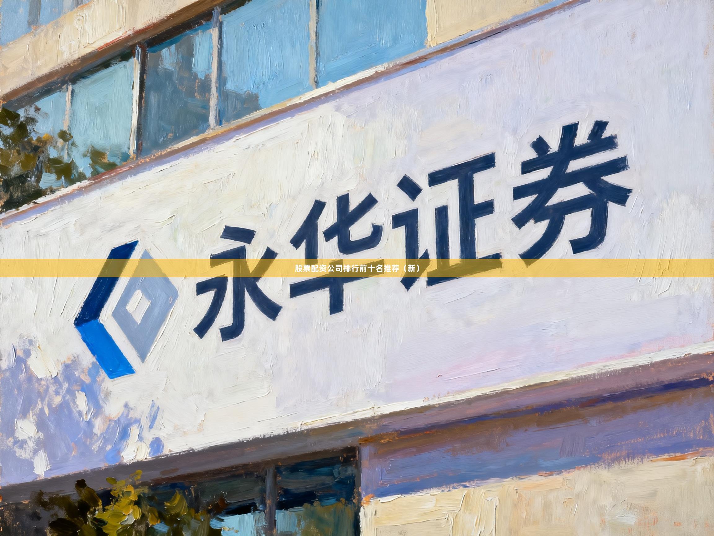 股票配资公司排行前十名推荐（新）